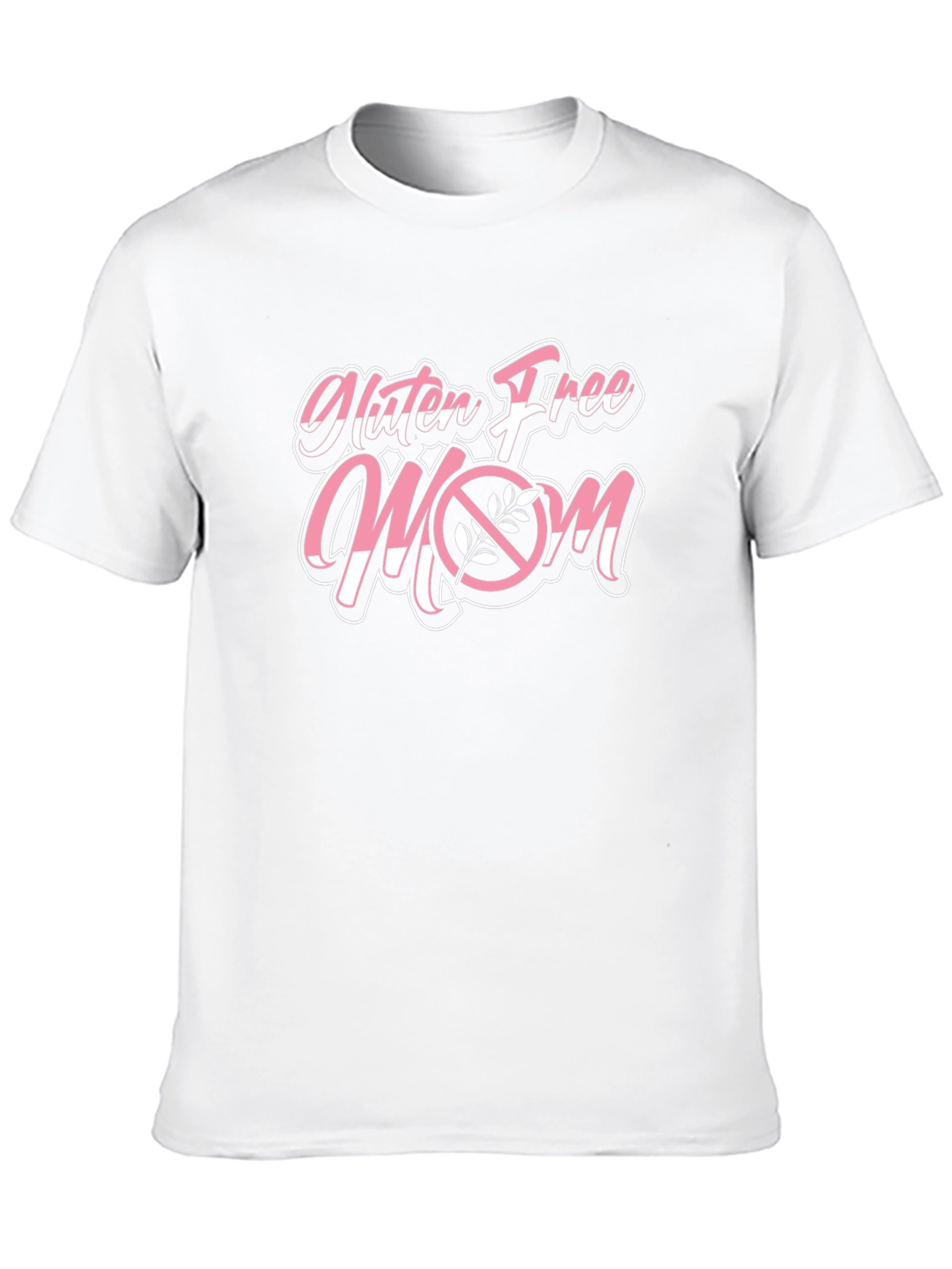 Gluten Free Mom Black Graphic T-Shirt