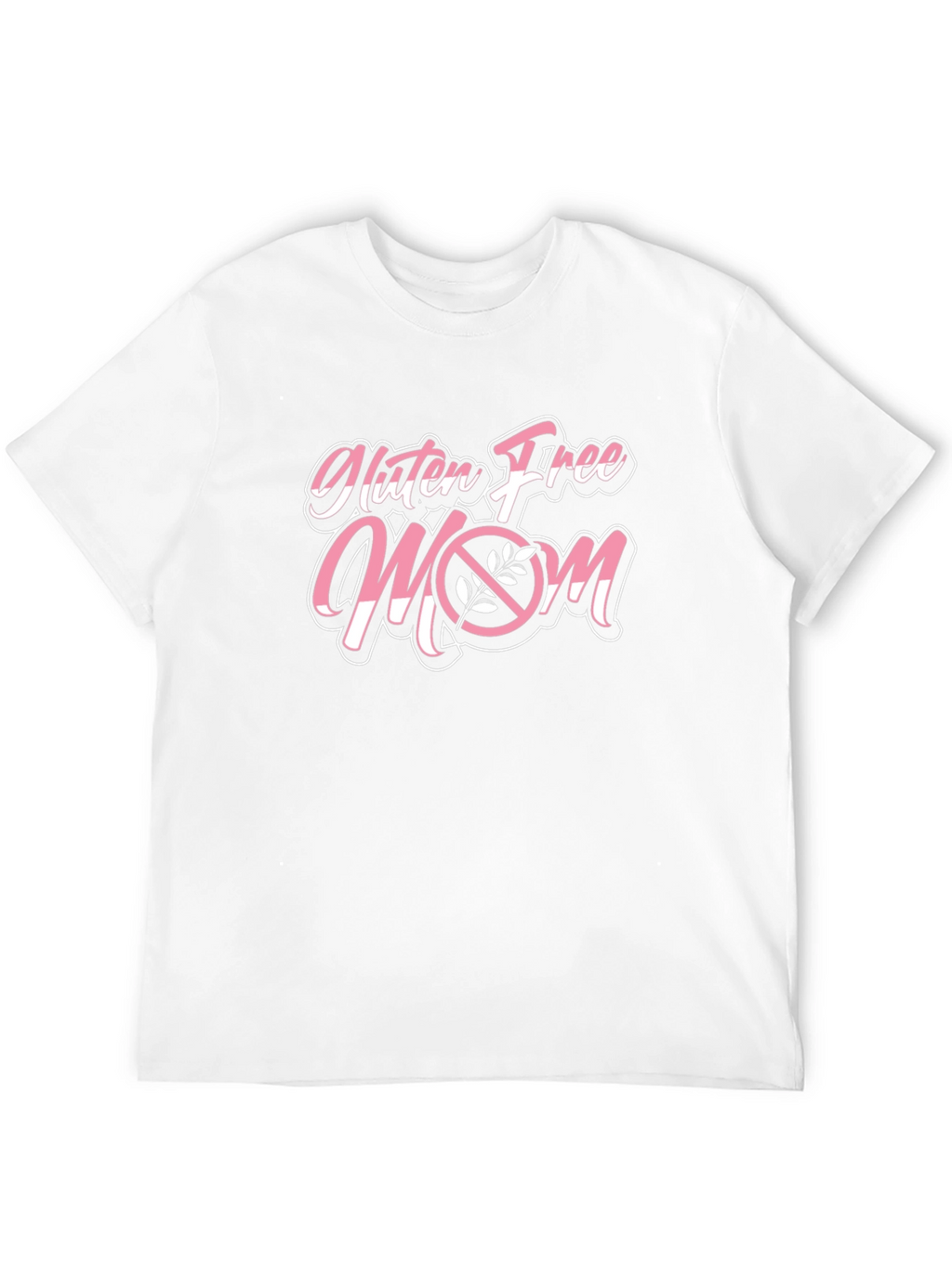 Gluten Free Mom Black Graphic T-Shirt