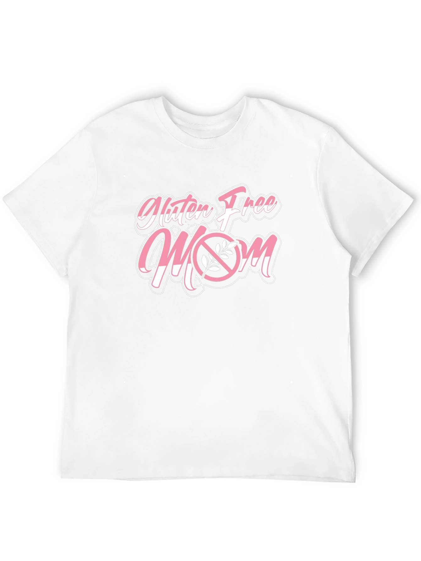 Gluten Free Mom Black Graphic T-Shirt