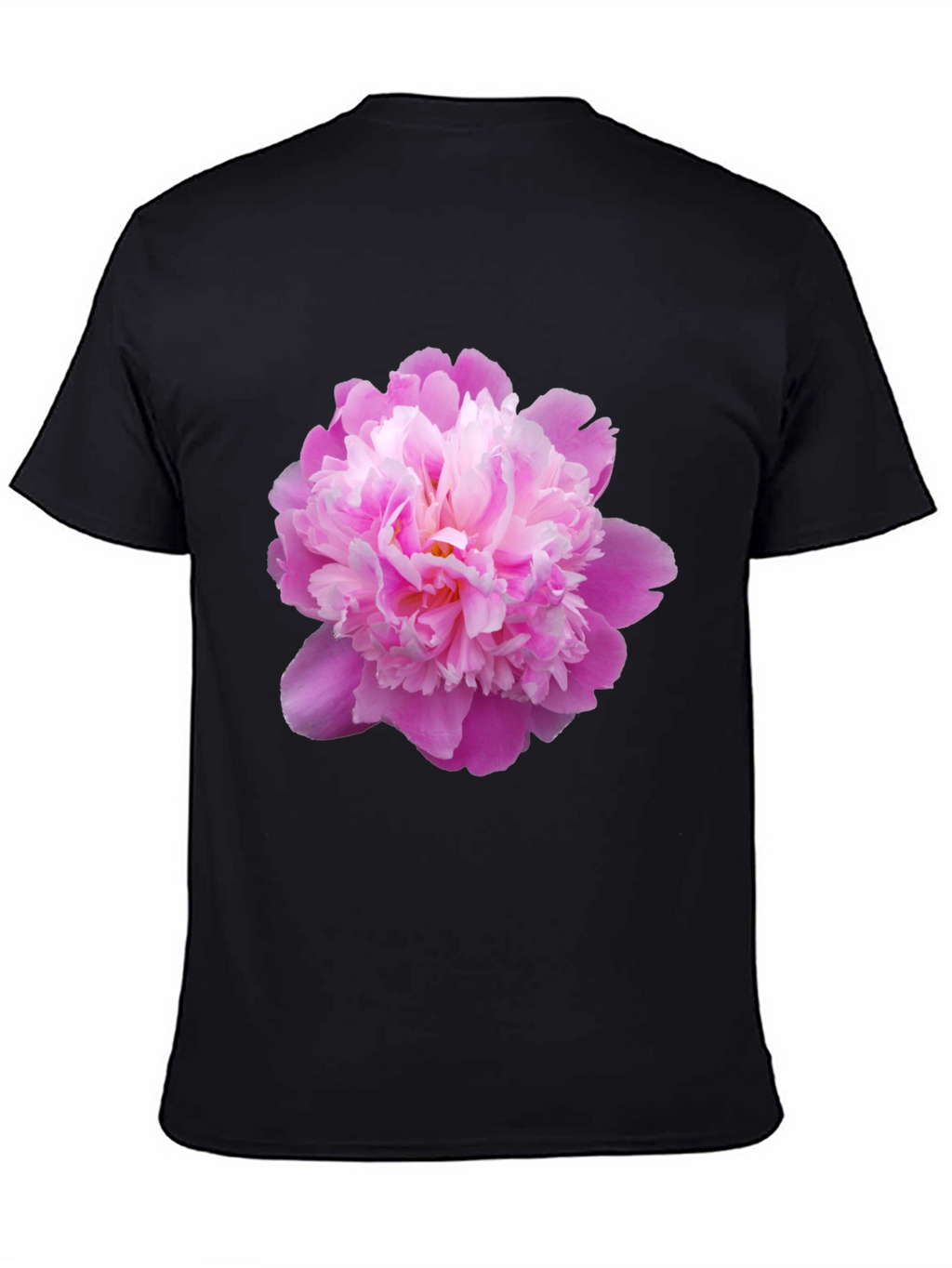 Pink Peony Graphic Tee - Stylish Floral Print