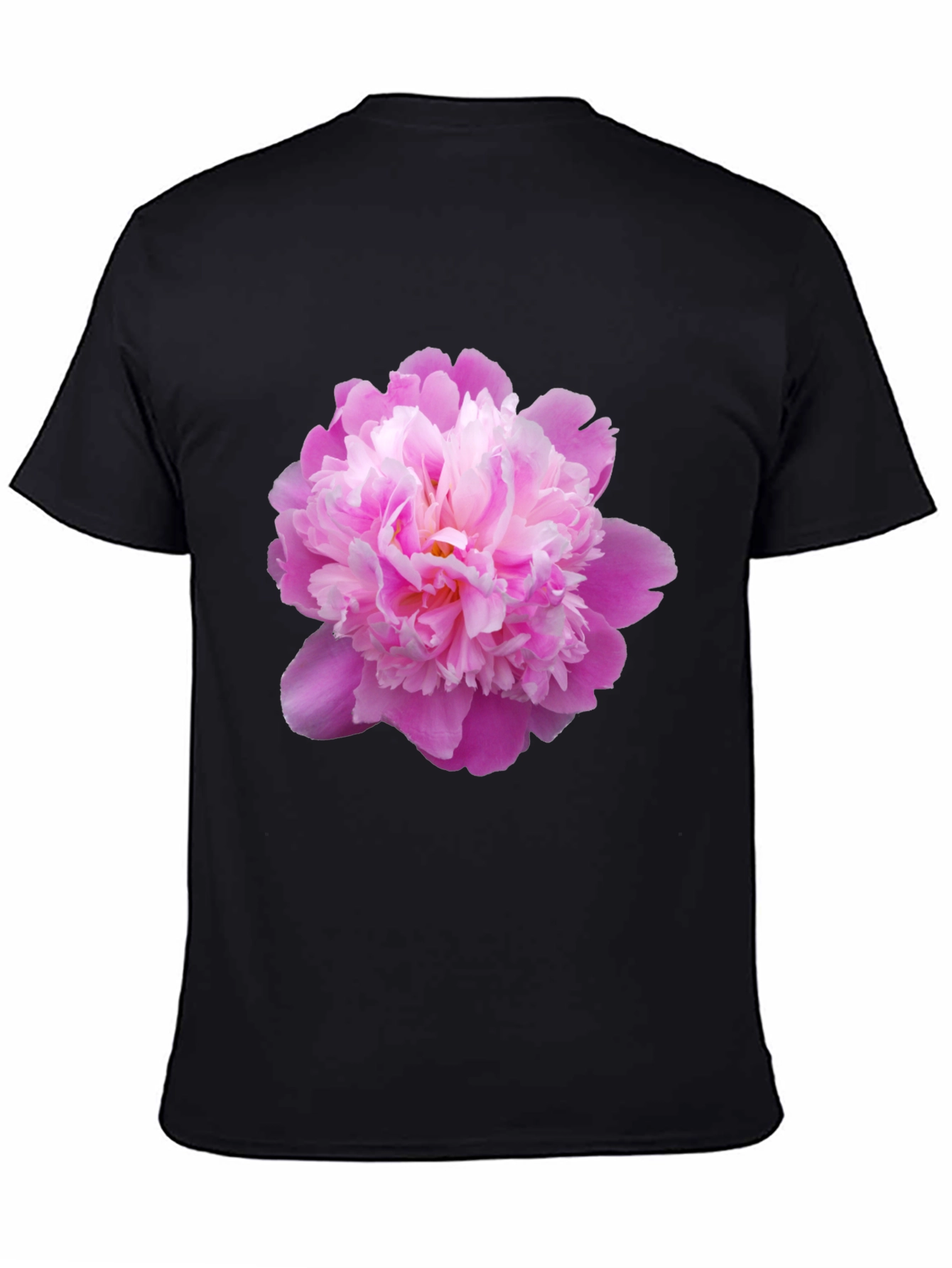 Pink Peony Graphic Tee - Stylish Floral Print