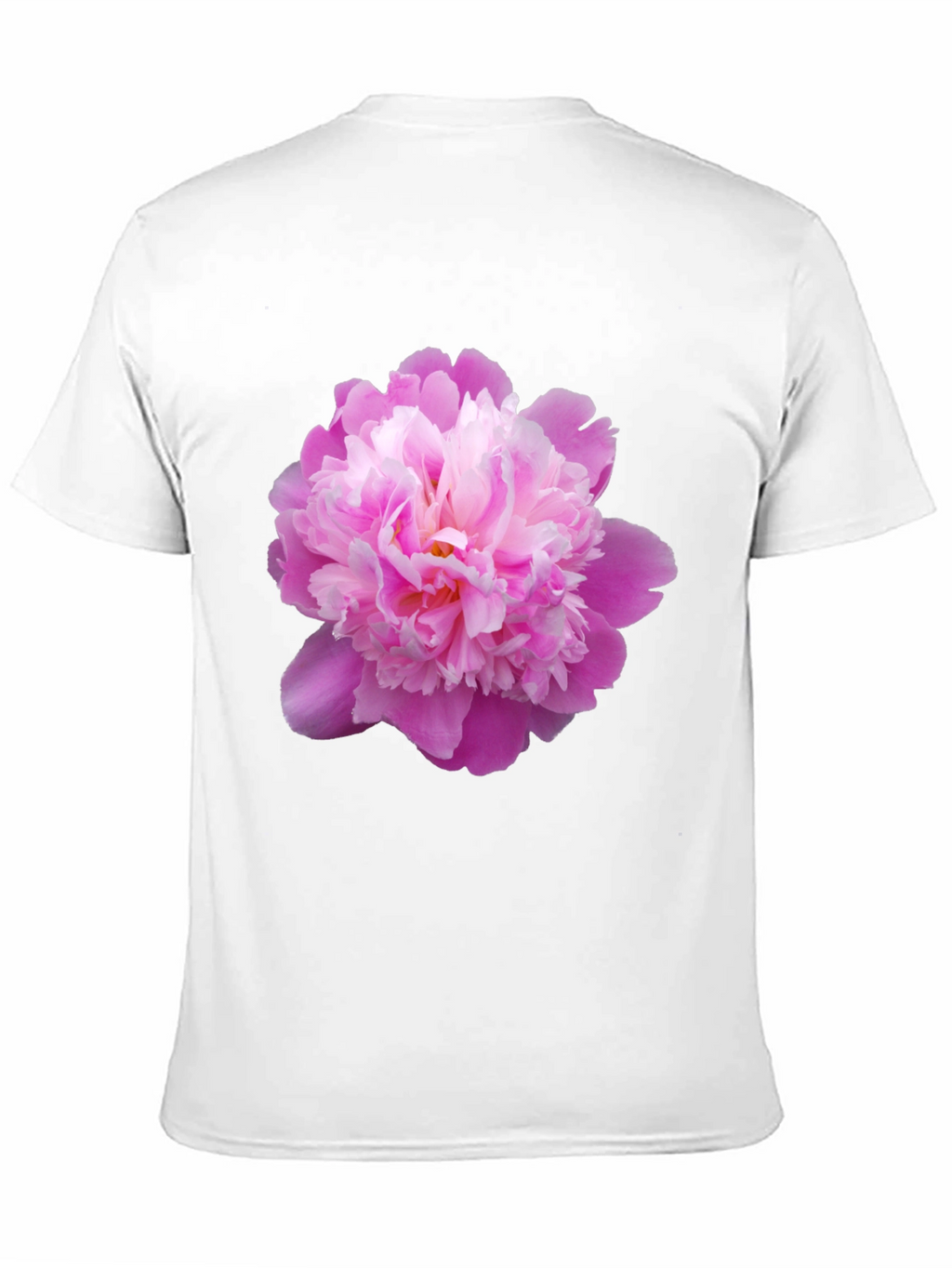 Pink Peony Graphic Tee - Stylish Floral Print
