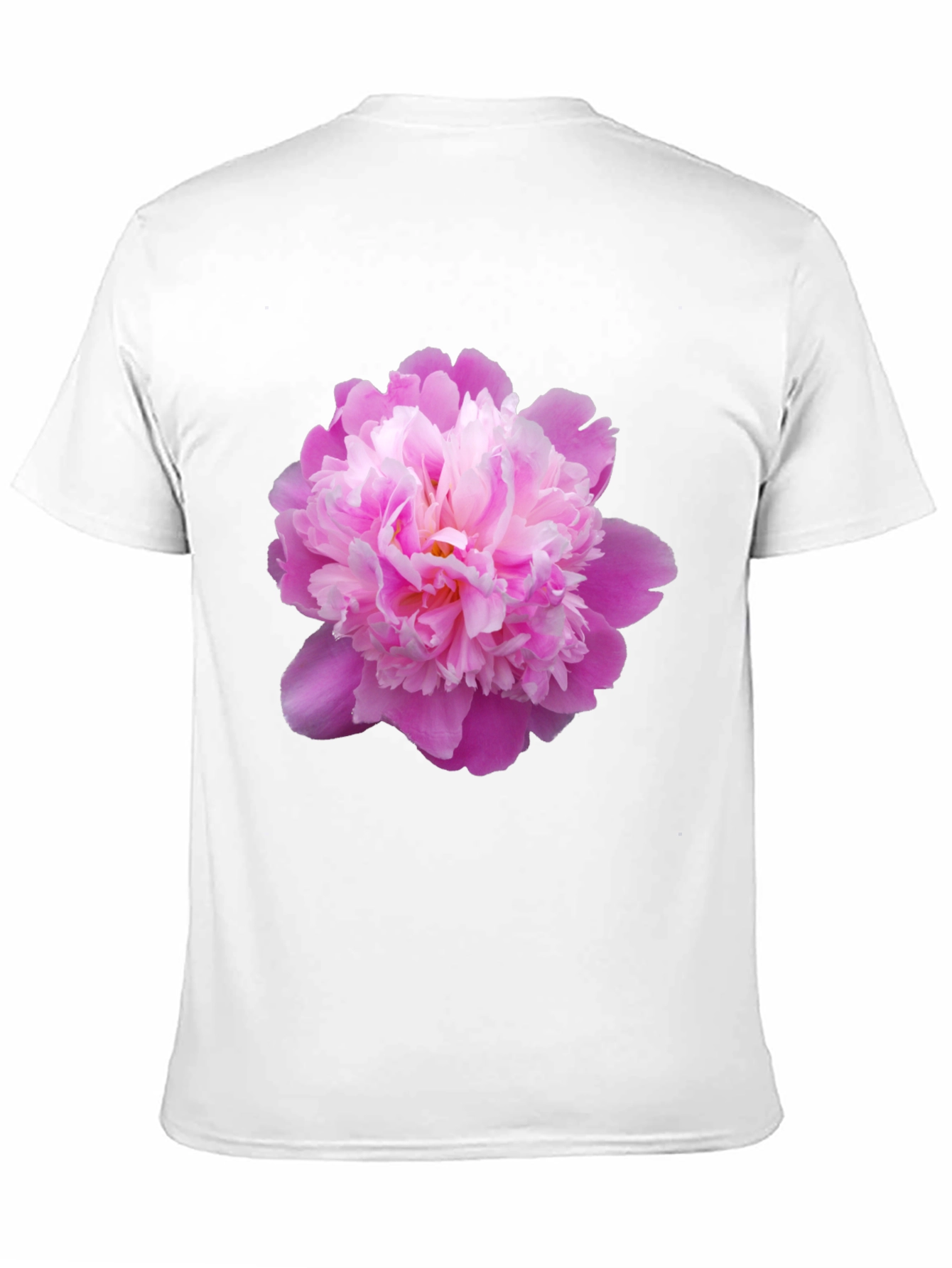 Pink Peony Graphic Tee - Stylish Floral Print