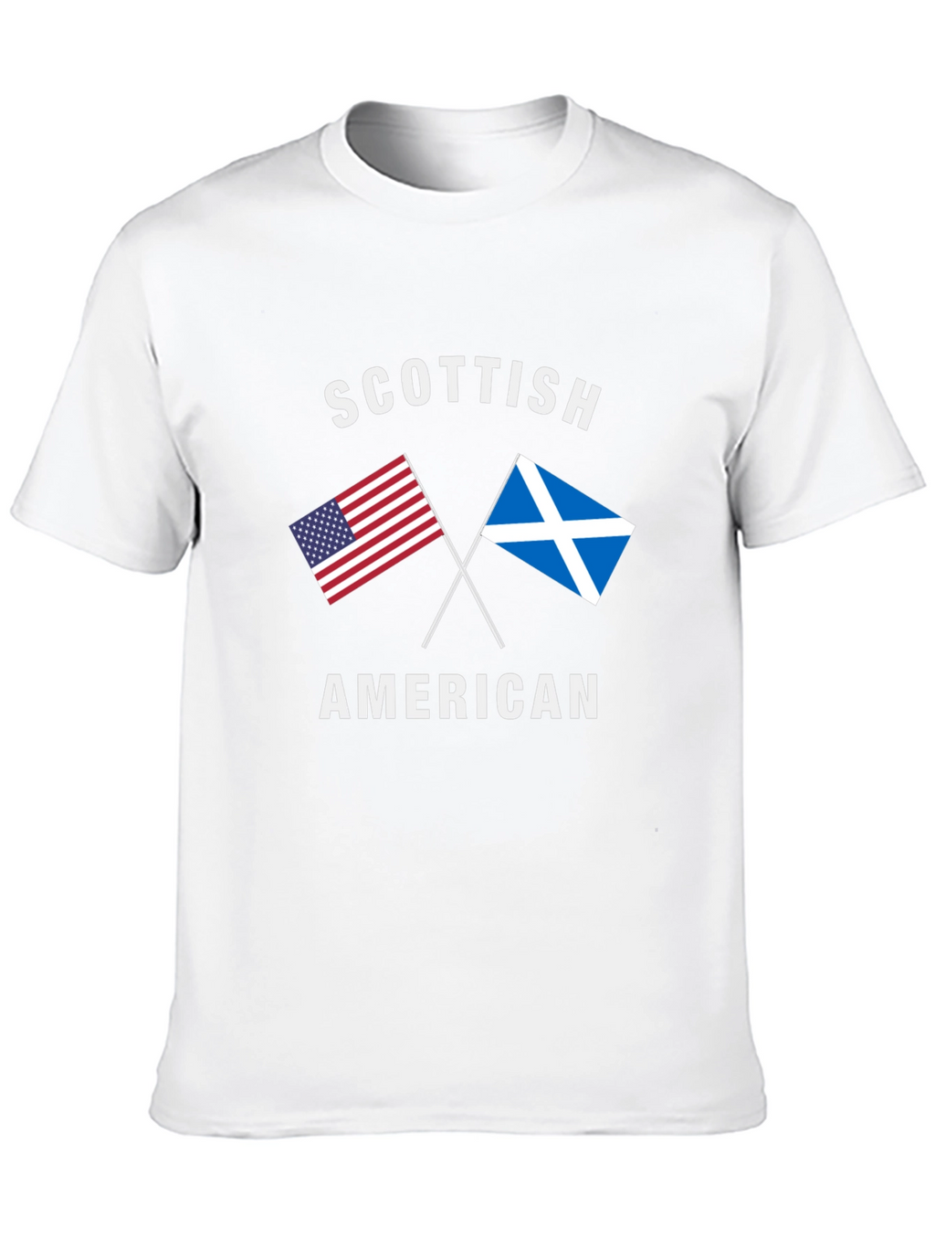 Scottish American Flag T-Shirt