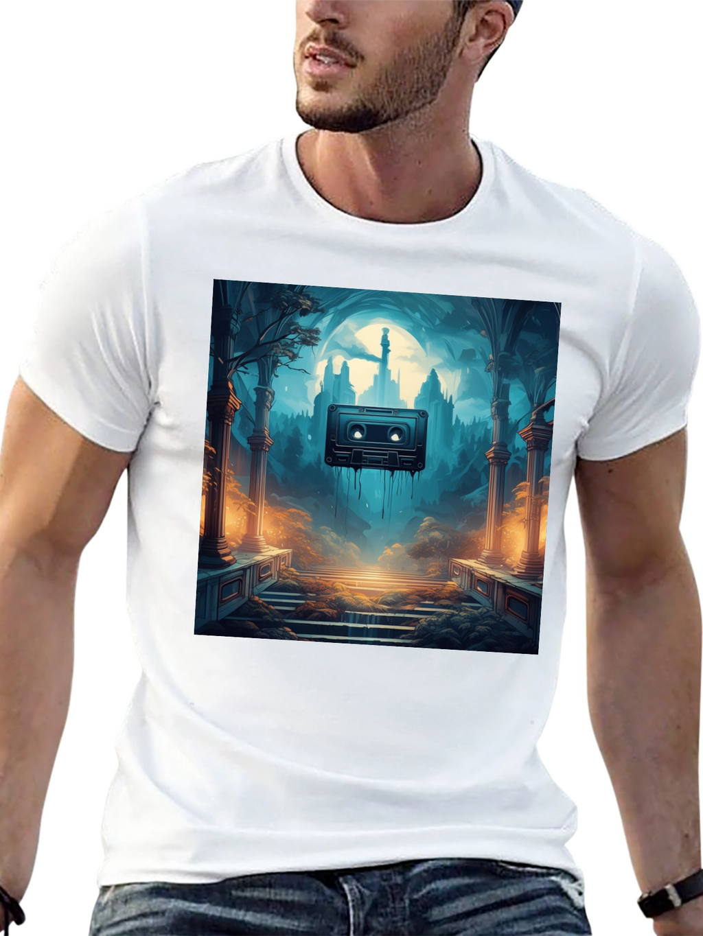 Cassette Tape Fantasy T-Shirt