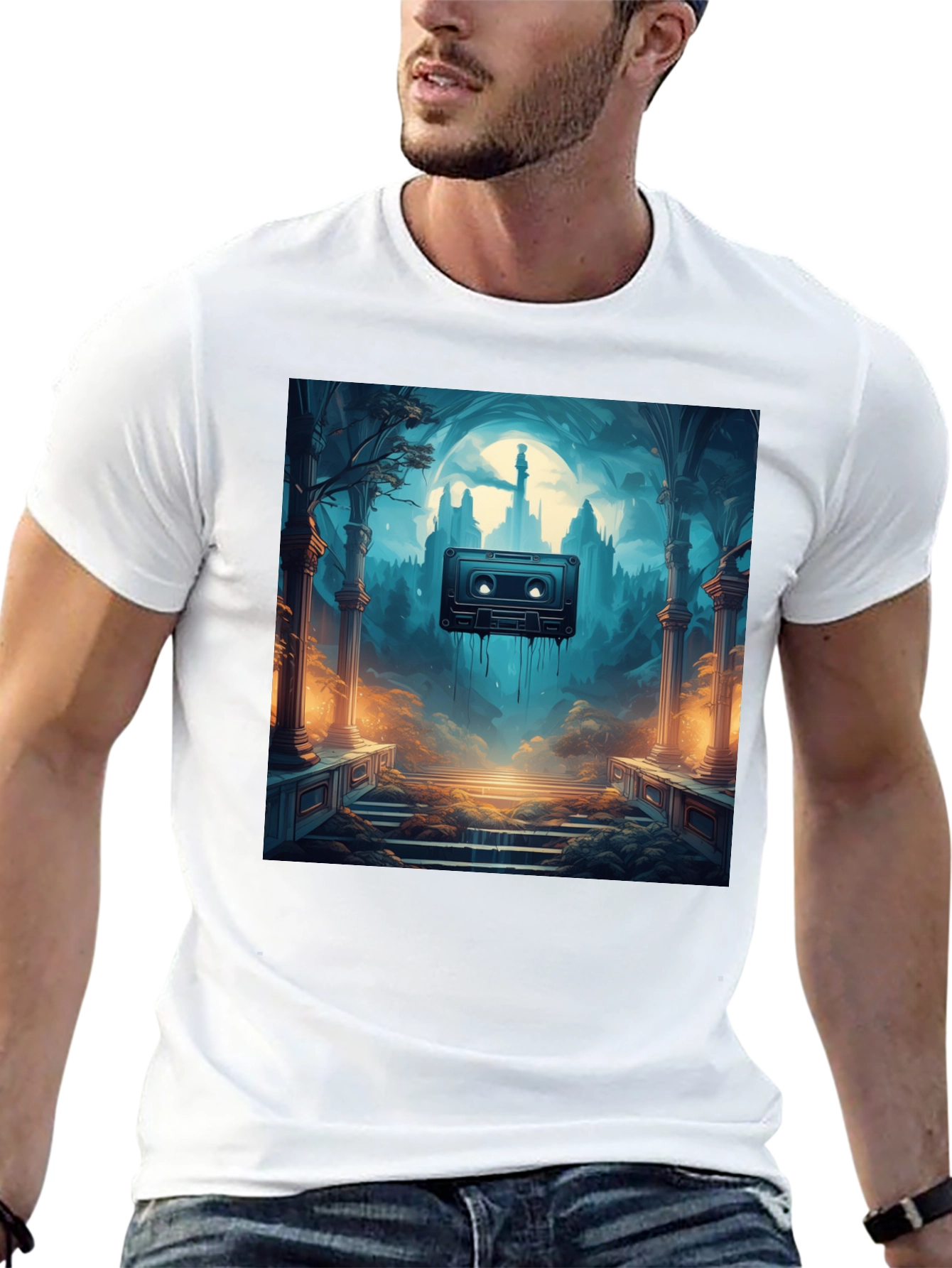 Cassette Tape Fantasy T-Shirt