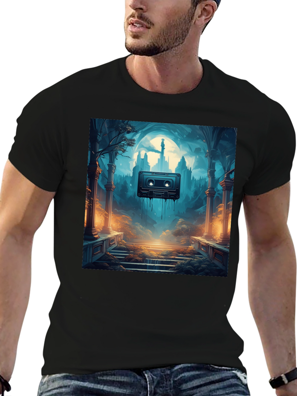 Cassette Tape Fantasy T-Shirt