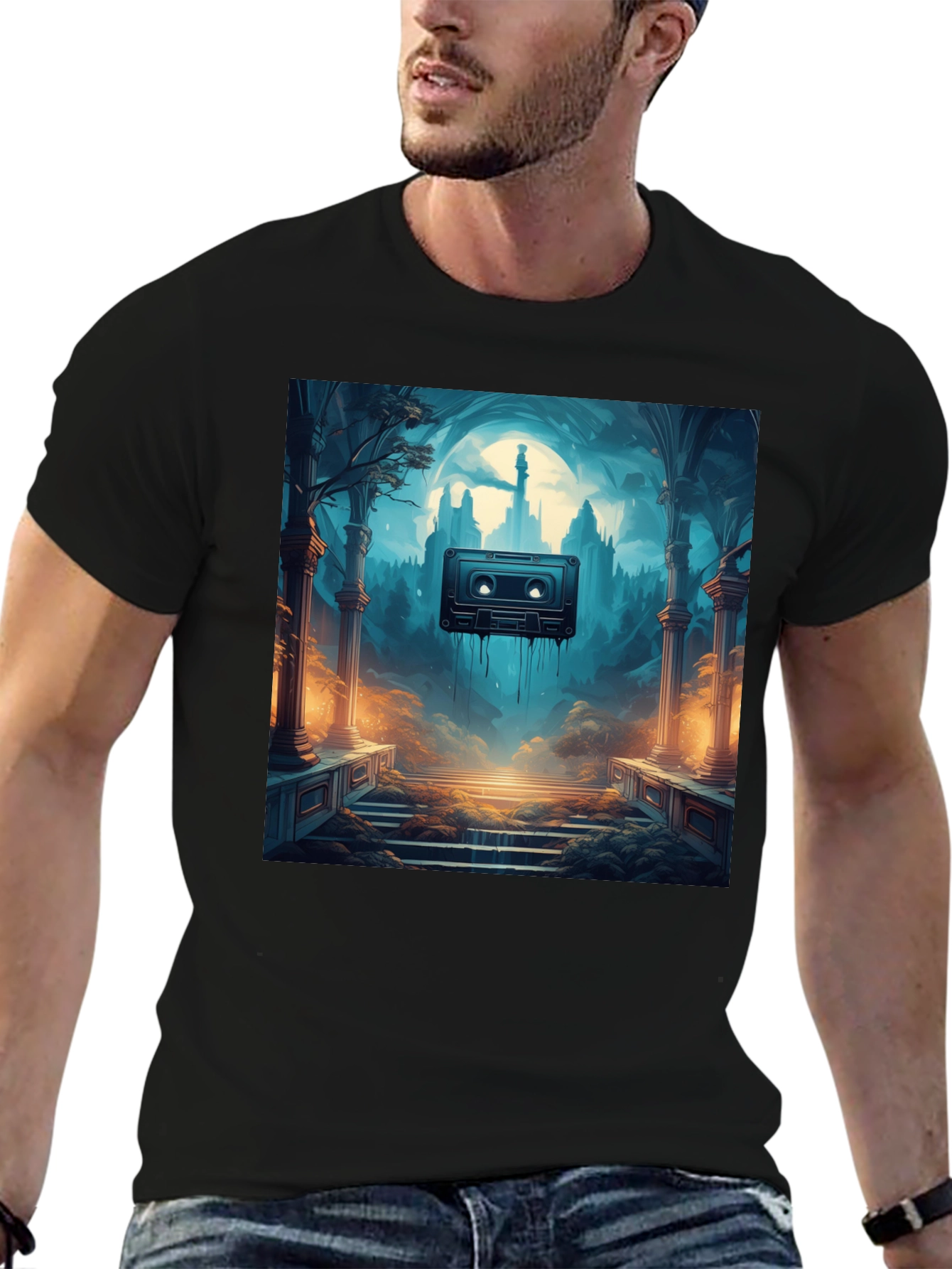 Cassette Tape Fantasy T-Shirt