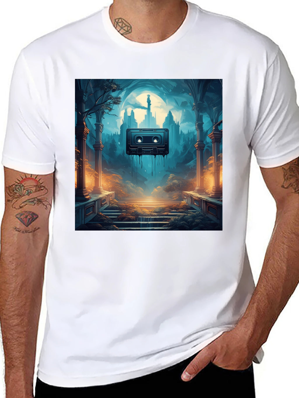 Cassette Tape Fantasy T-Shirt