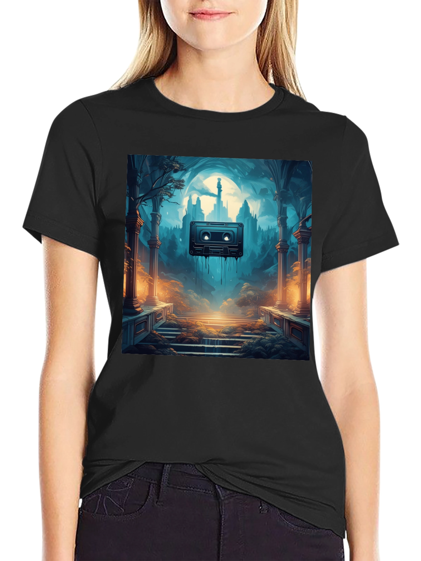 Cassette Tape Fantasy T-Shirt