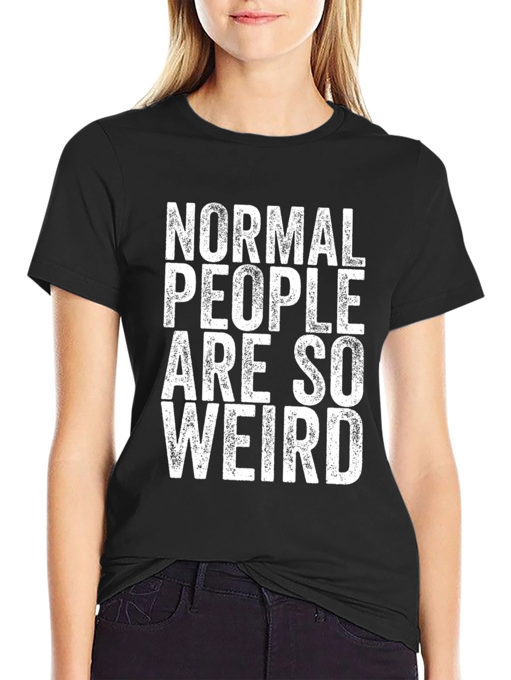 Normal People Are So Weird Graphic Tee