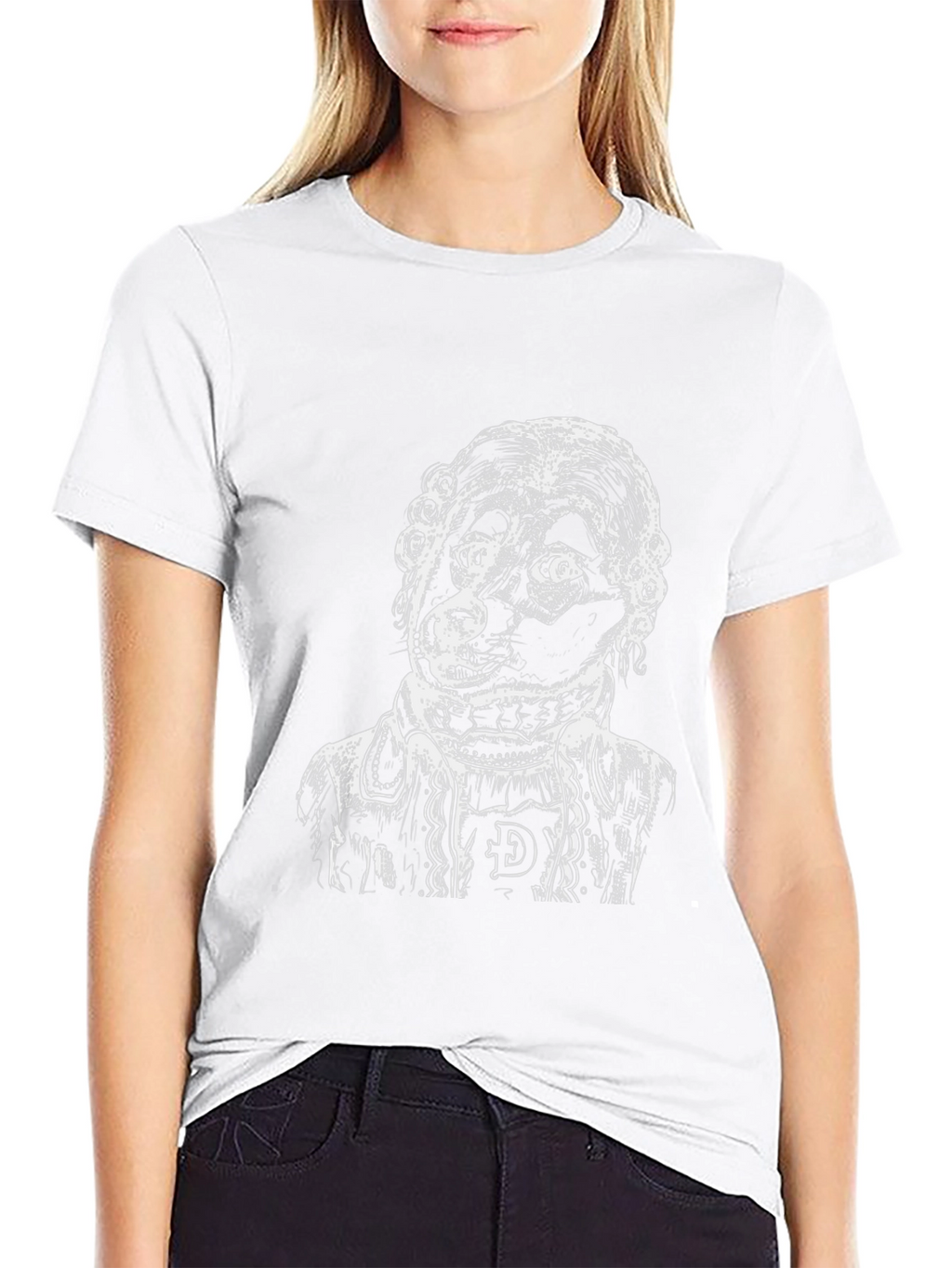Unique Graphic Tee: Dog Portrait
