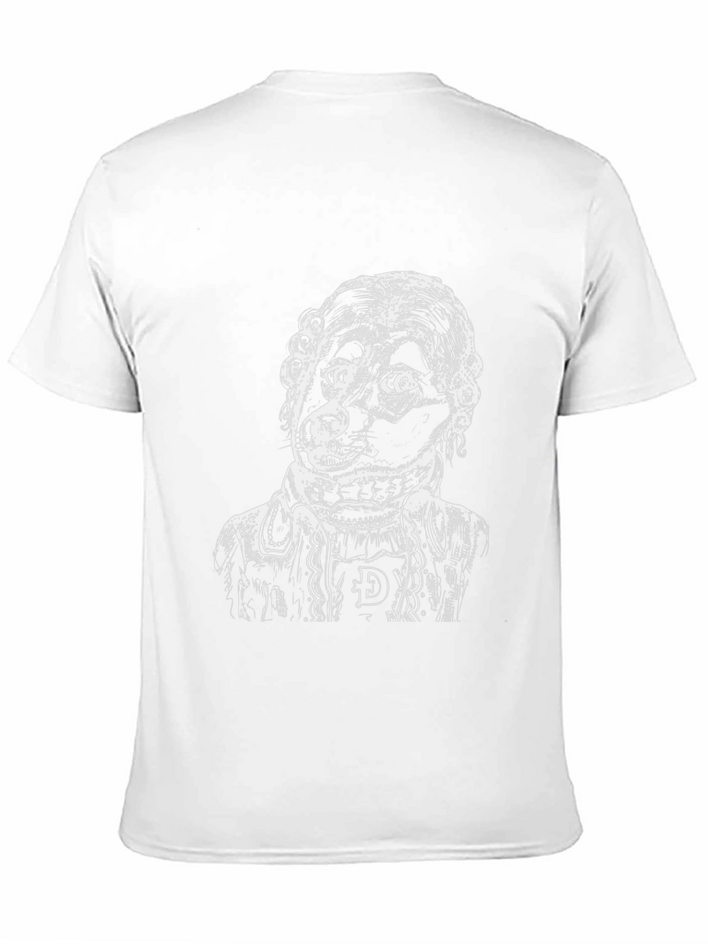 Unique Graphic Tee: Dog Portrait
