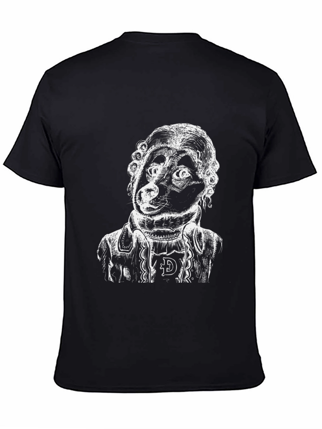 Unique Graphic Tee: Dog Portrait