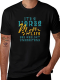 Horse Mom Life T-Shirt - You Wouldnt Understand!