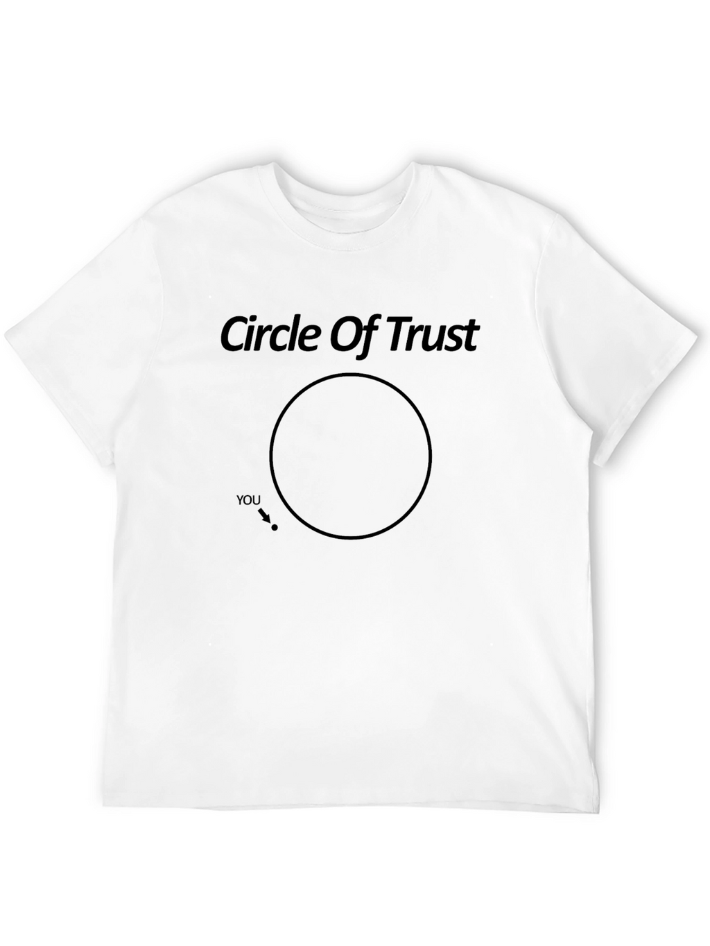 Circle of Trust Graphic Tee - Unisex Black T-Shirt