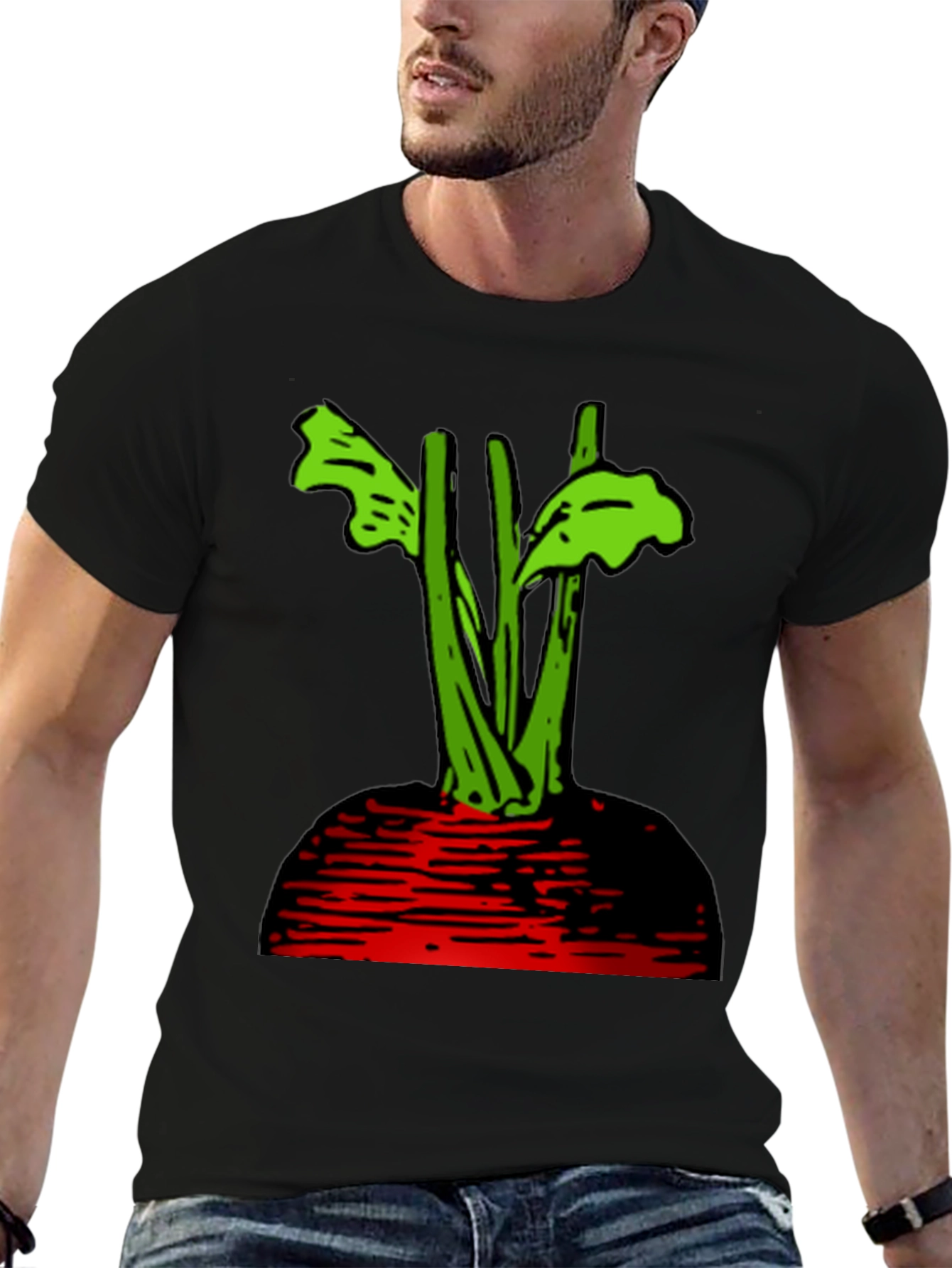Beet Graphic Tee - Organic Cotton