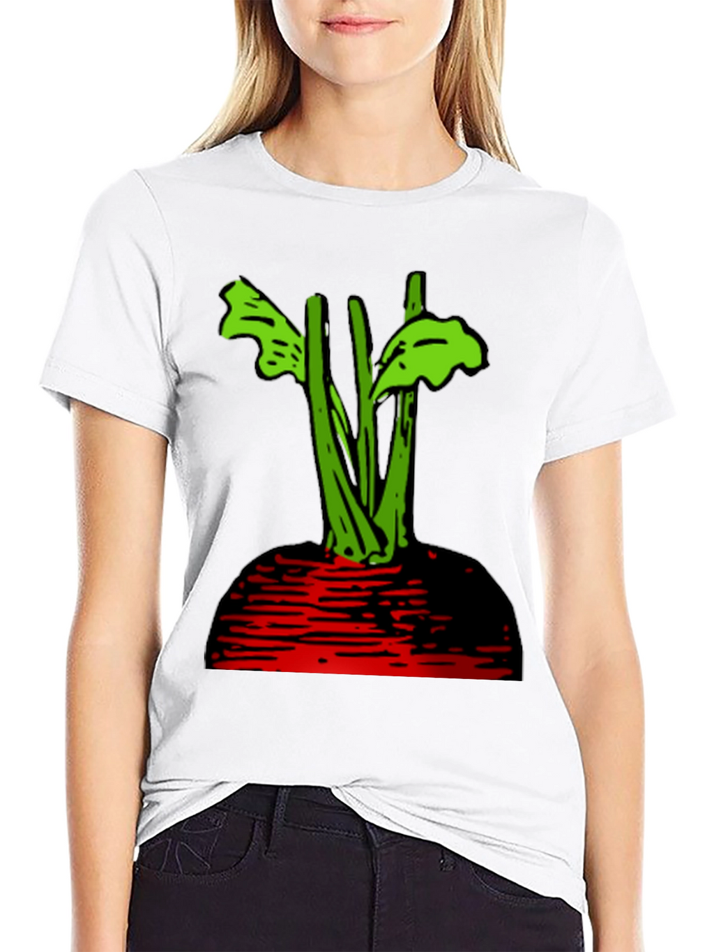 Beet Graphic Tee - Organic Cotton