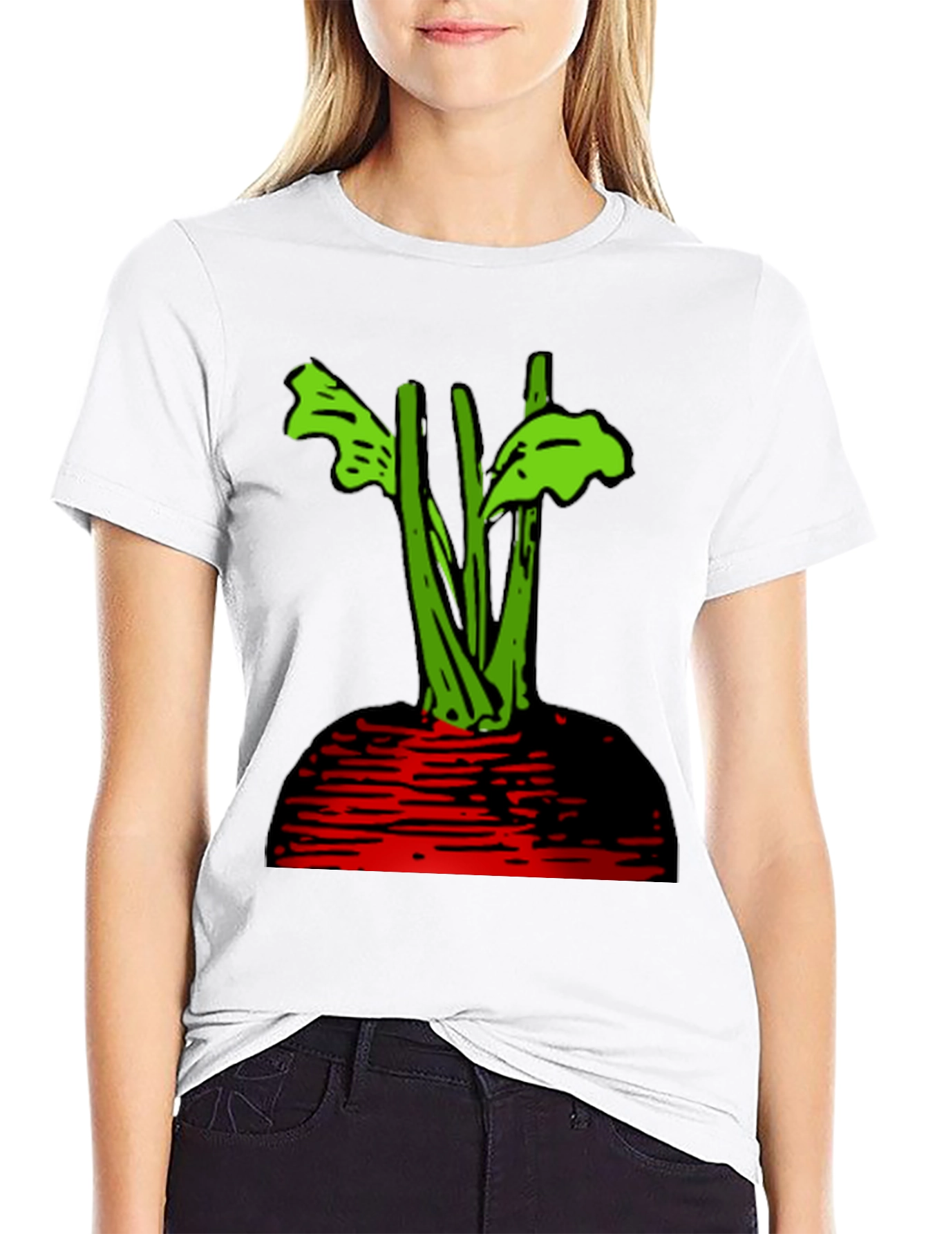 Beet Graphic Tee - Organic Cotton
