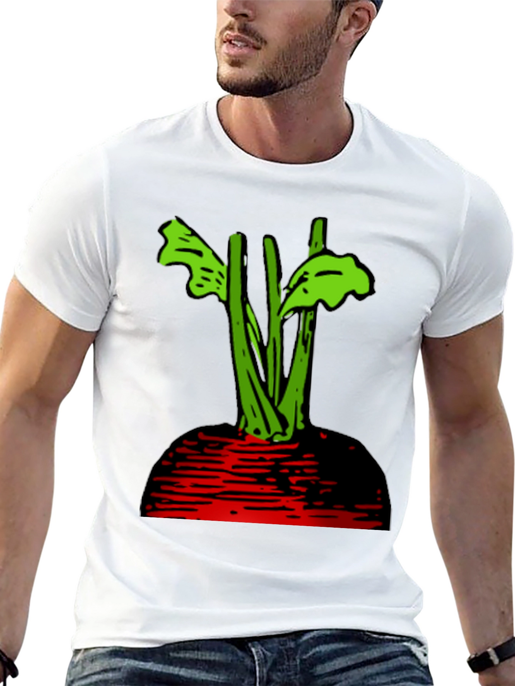 Beet Graphic Tee - Organic Cotton