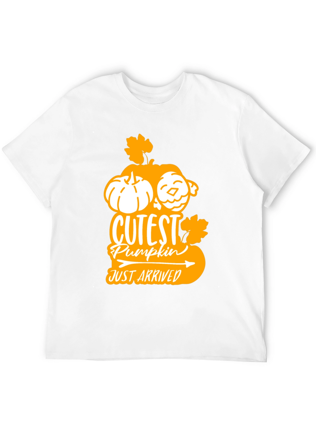 Cutest Pumpkin Arrived Black T-Shirt