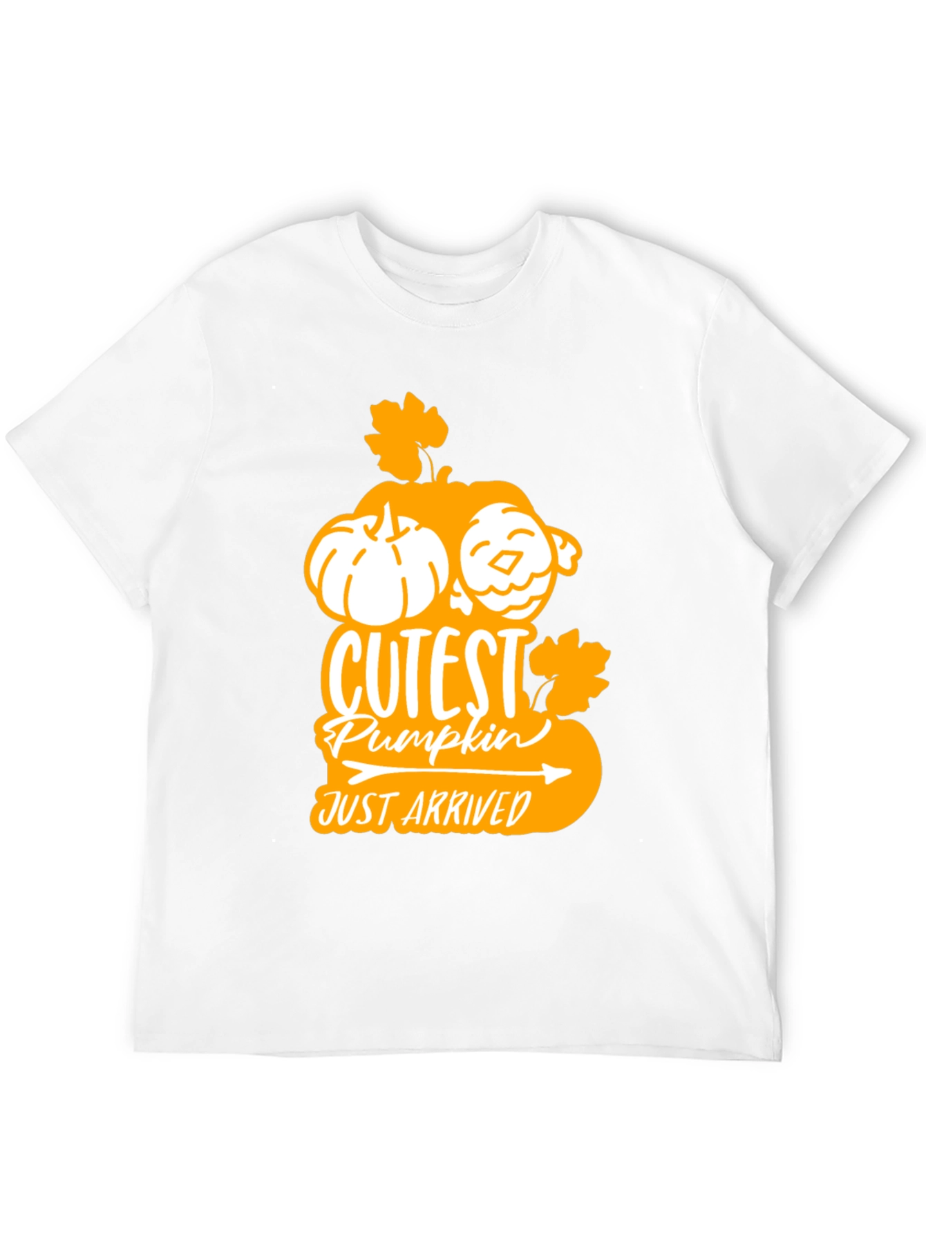 Cutest Pumpkin Arrived Black T-Shirt