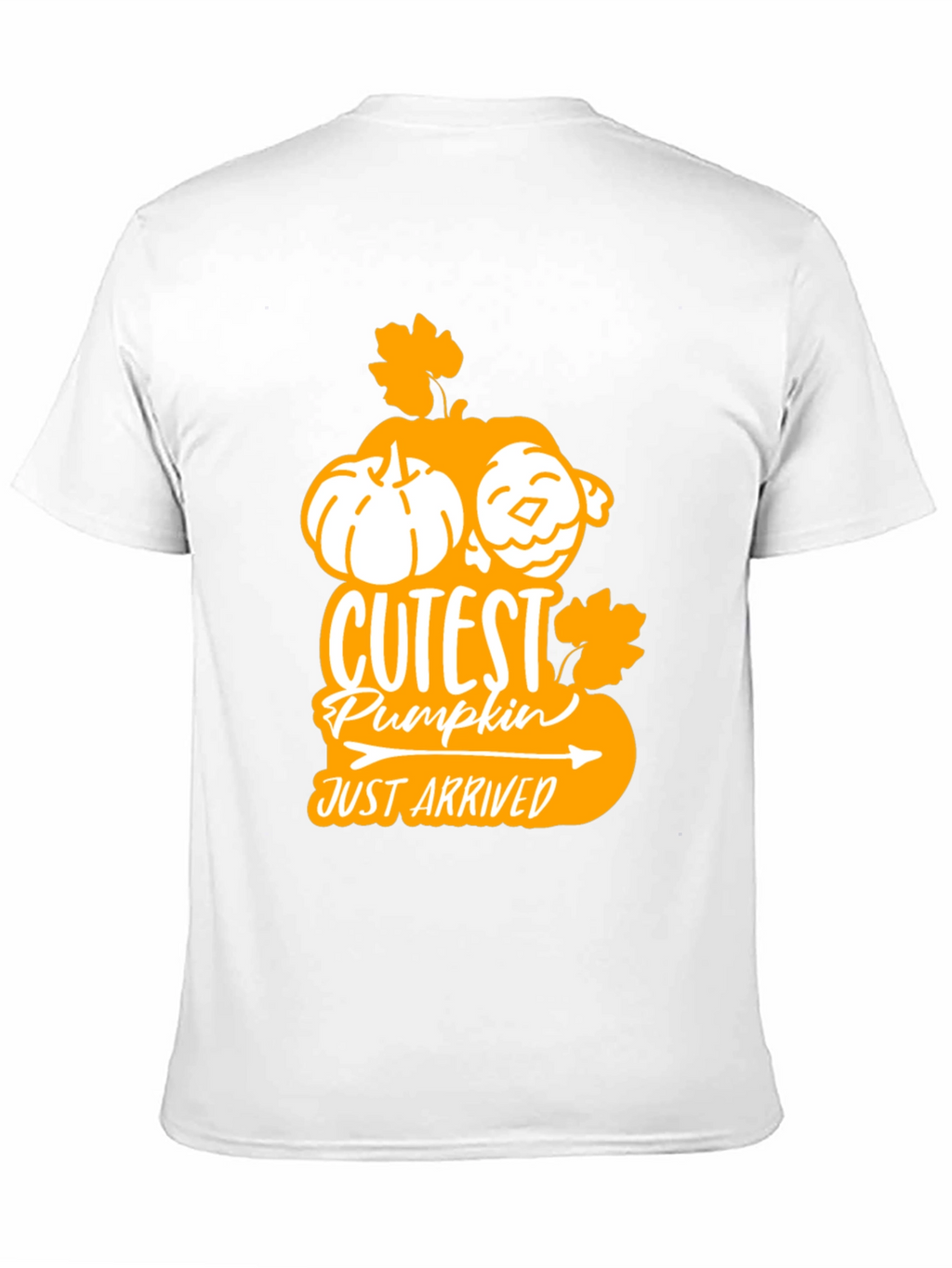 Cutest Pumpkin Arrived Black T-Shirt