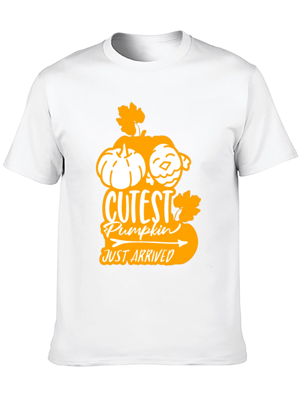 Cutest Pumpkin Arrived Black T-Shirt