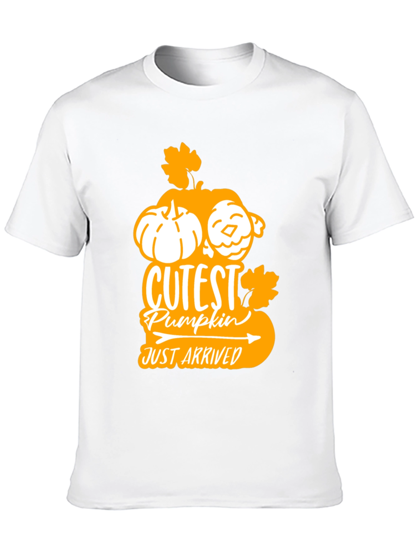 Cutest Pumpkin Arrived Black T-Shirt