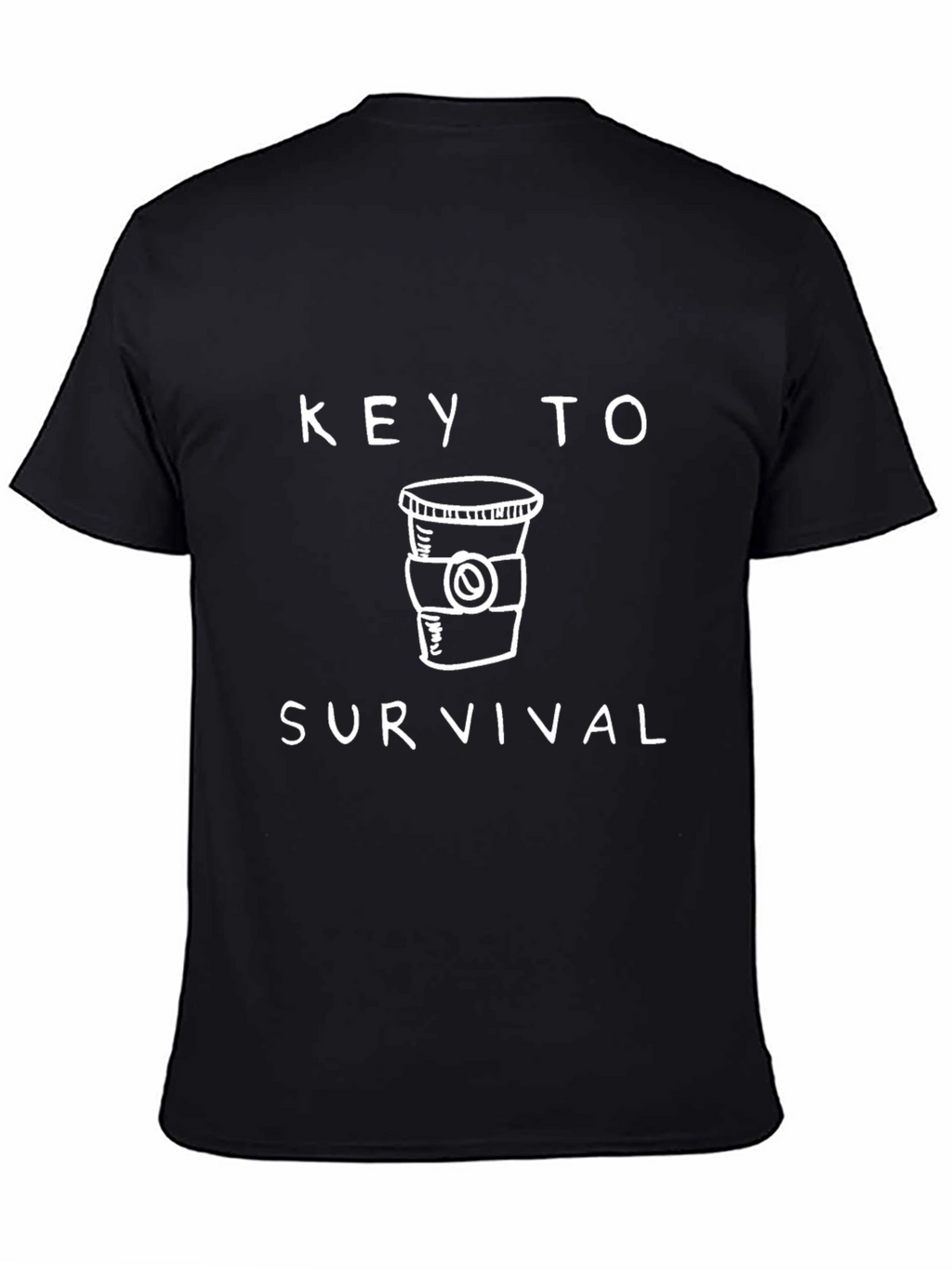 Key to Survival Coffee Graphic Tee