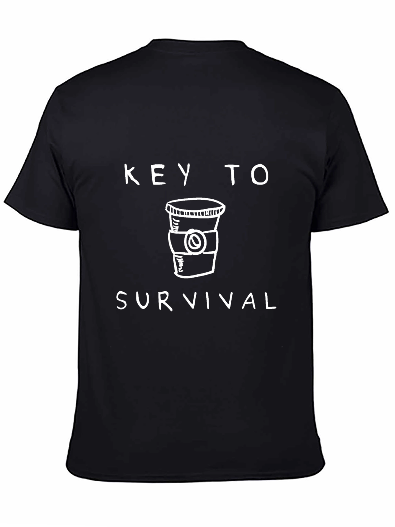 Key to Survival Coffee Graphic Tee