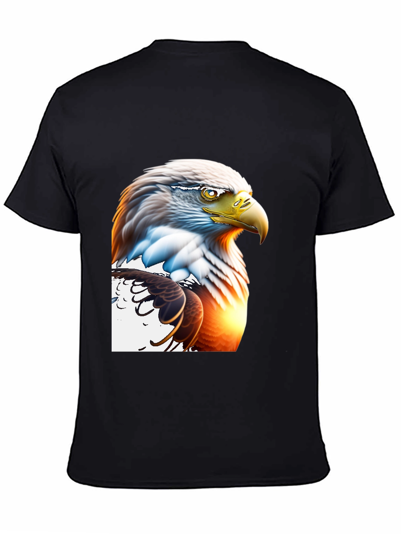 Bald Eagle Graphic Tee - Patriotic Style