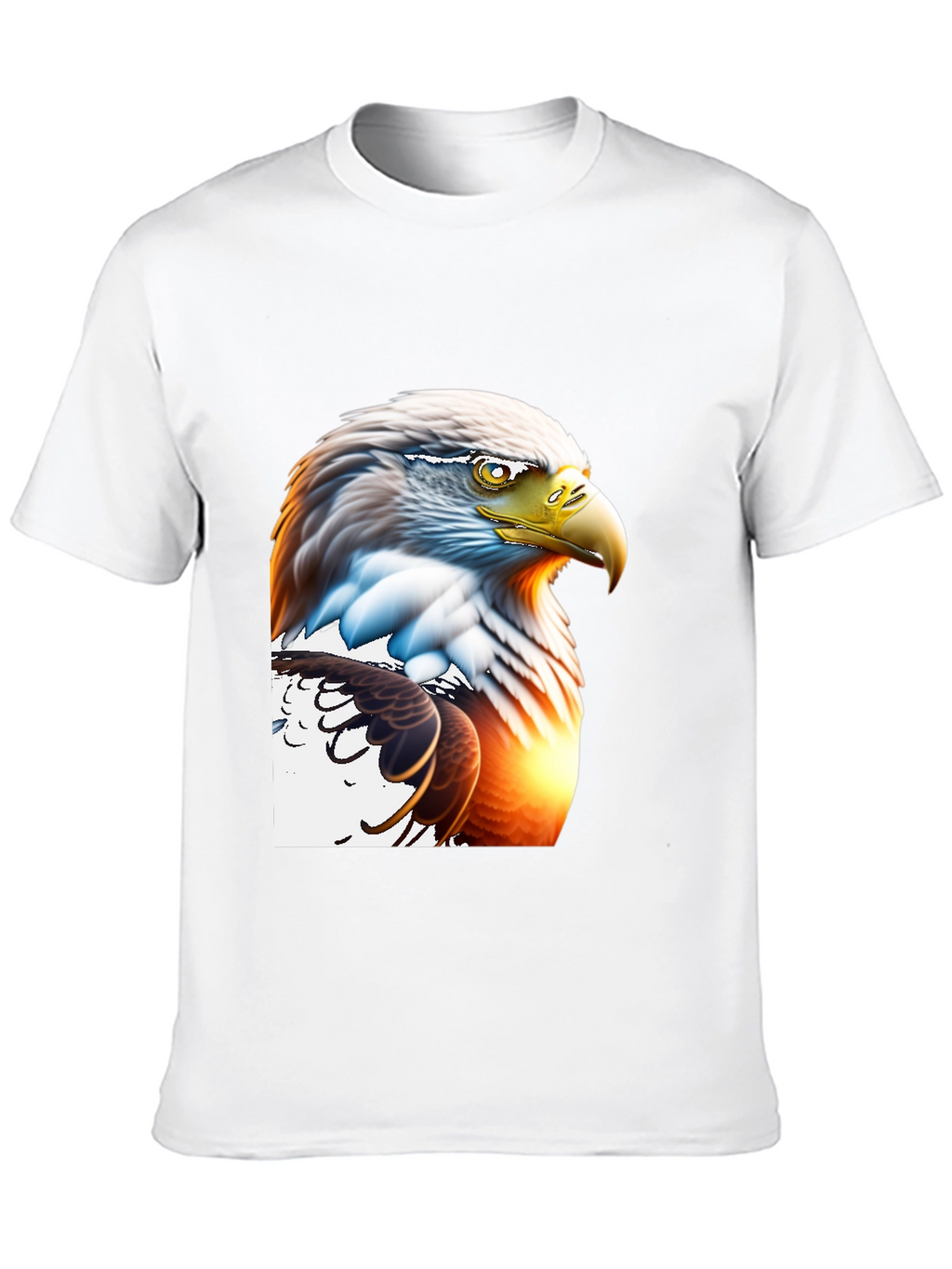 Bald Eagle Graphic Tee - Patriotic Style