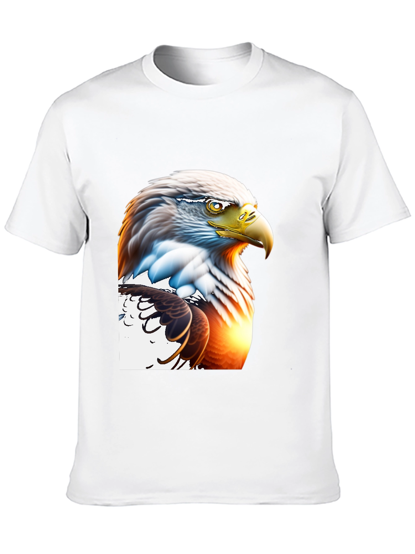Bald Eagle Graphic Tee - Patriotic Style