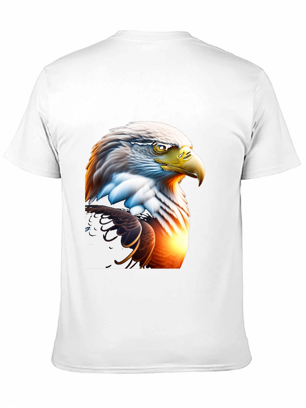Bald Eagle Graphic Tee - Patriotic Style