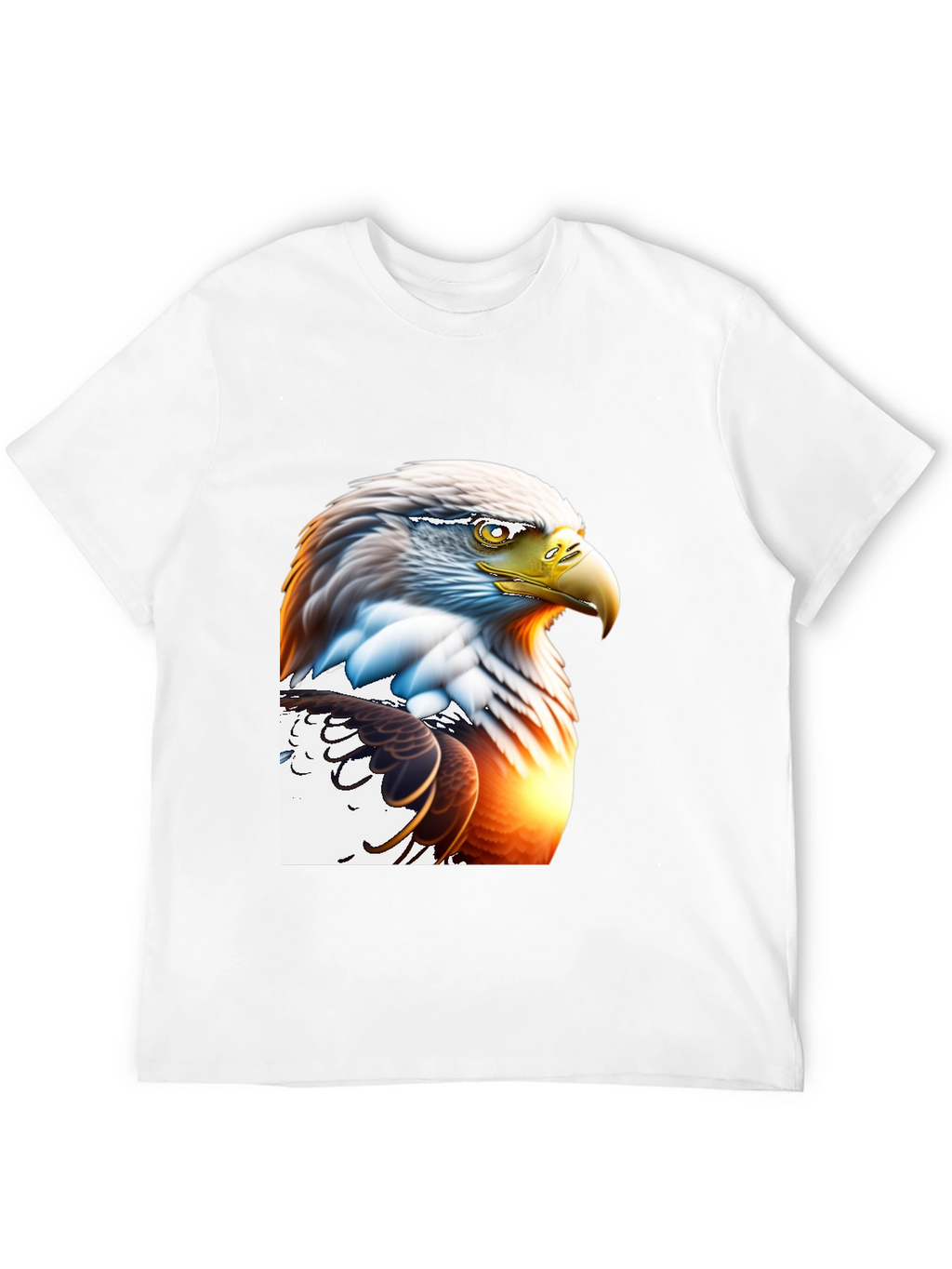 Bald Eagle Graphic Tee - Patriotic Style