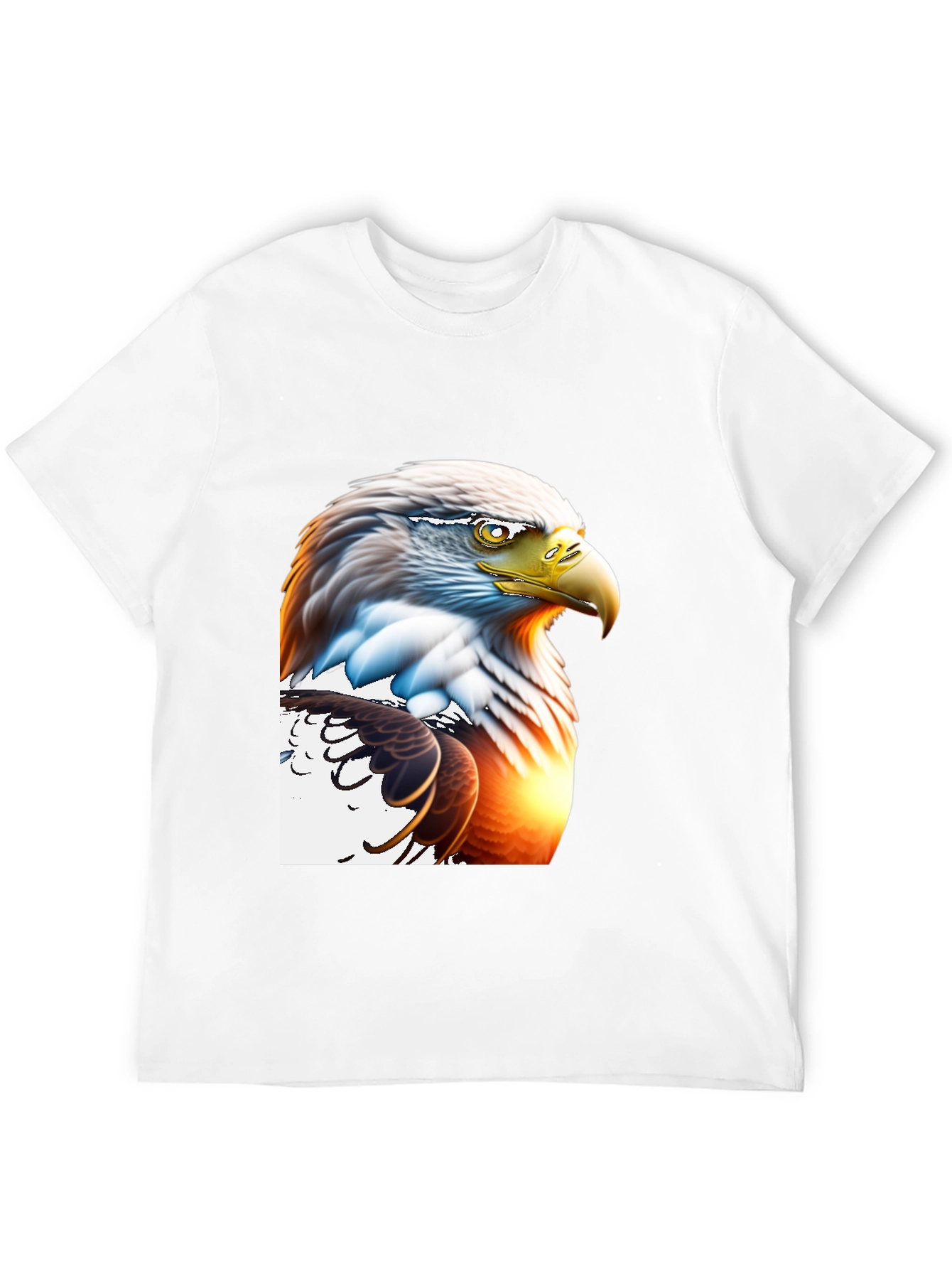 Bald Eagle Graphic Tee - Patriotic Style