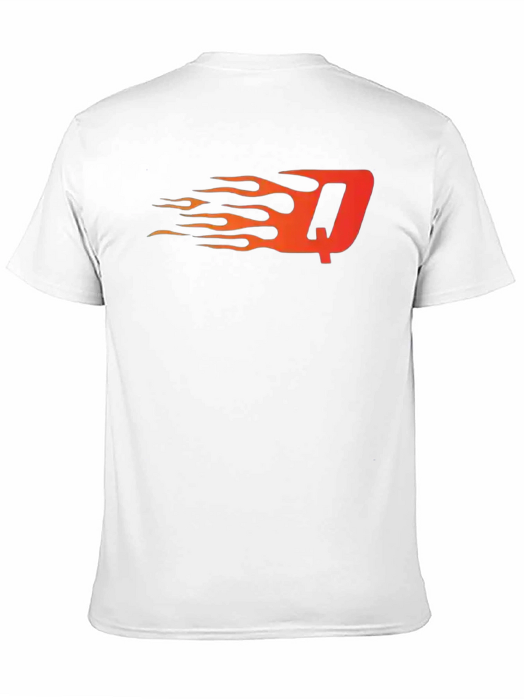 Fiery Initial T-Shirt - Bold & Unique Design
