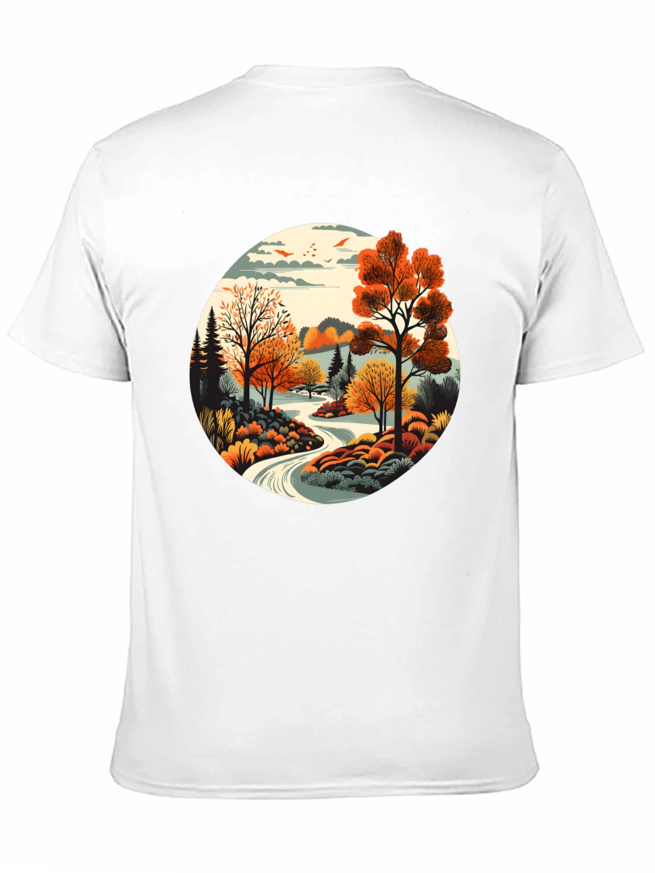 Autumn Landscape Graphic Tee