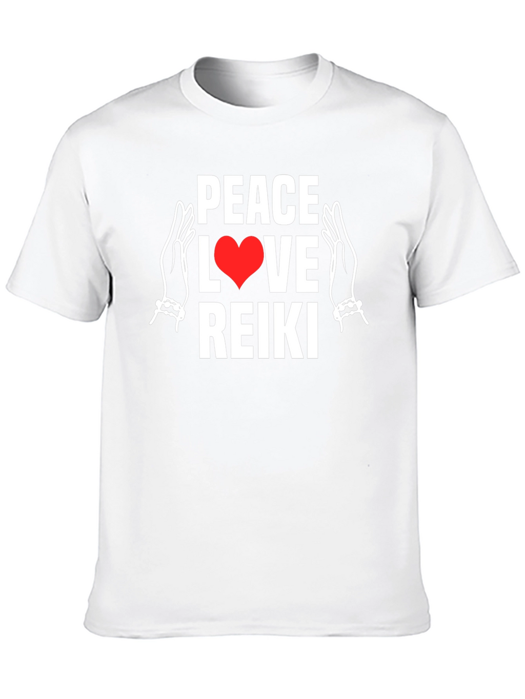 Peace Love Reiki Graphic T-Shirt