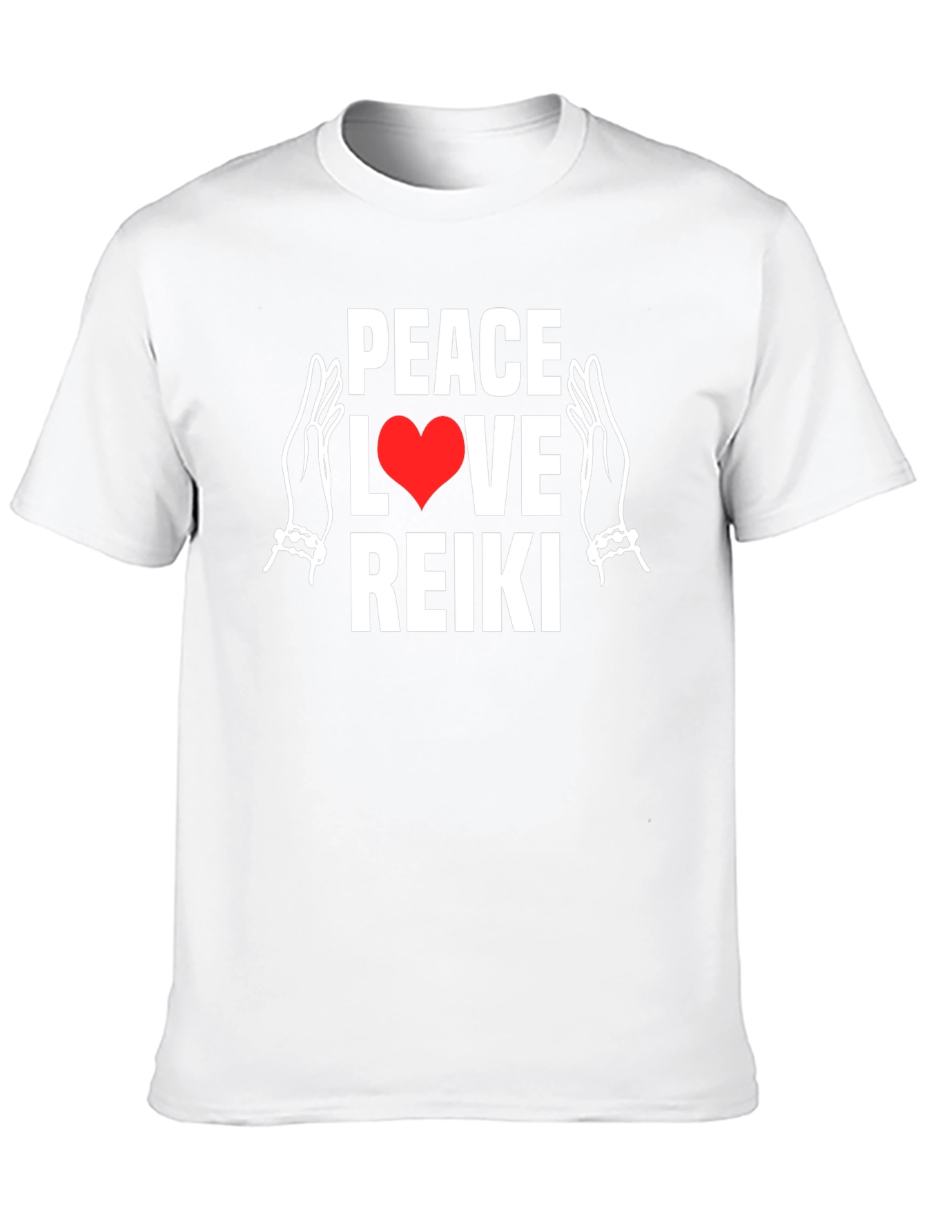 Peace Love Reiki Graphic T-Shirt