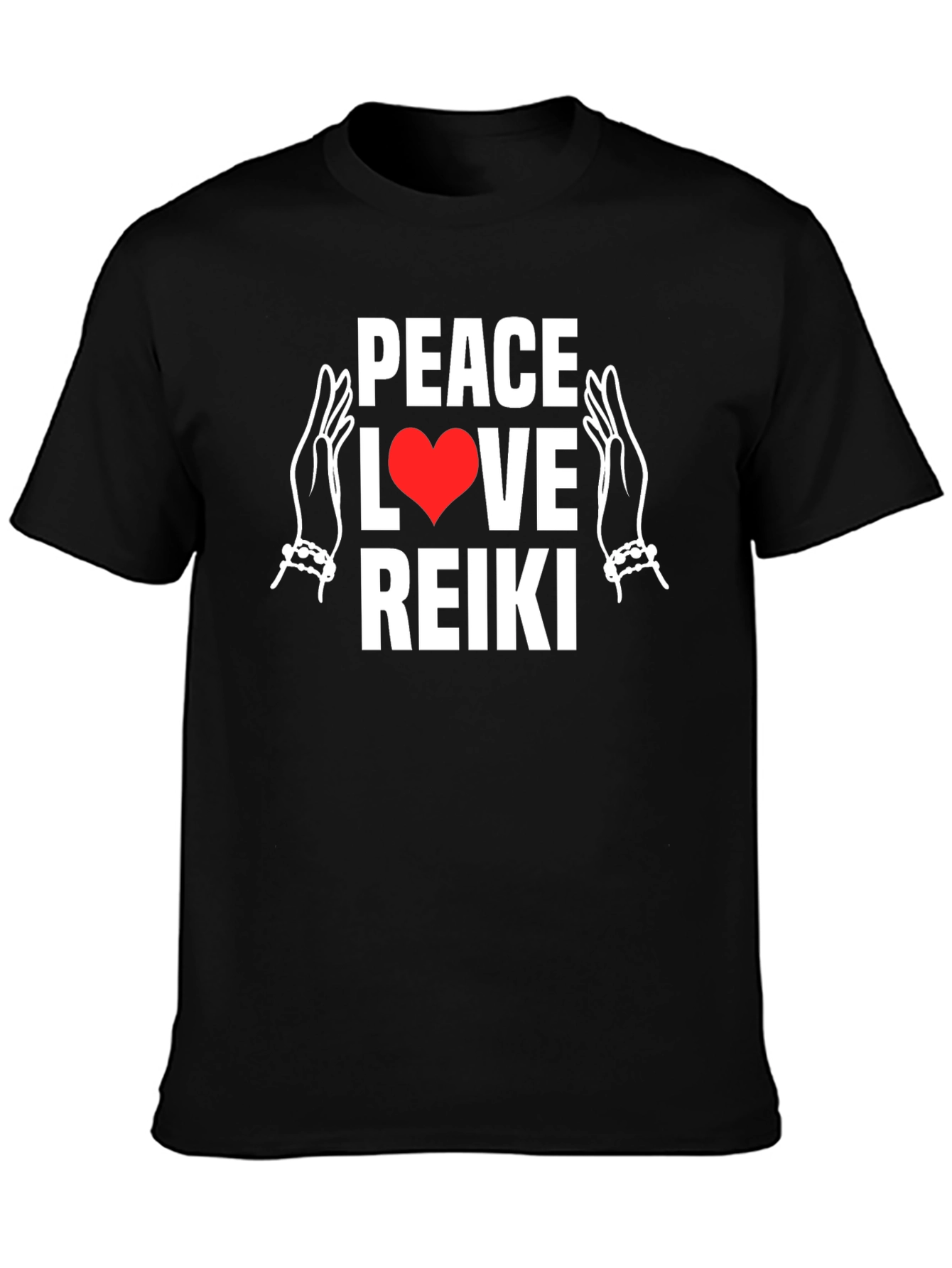 Peace Love Reiki Graphic T-Shirt