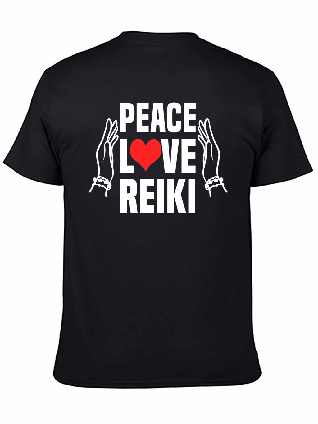 Peace Love Reiki Graphic T-Shirt
