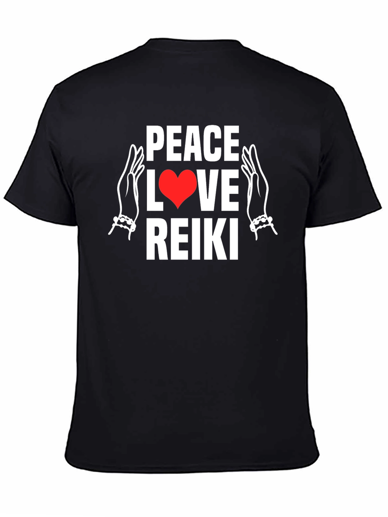 Peace Love Reiki Graphic T-Shirt