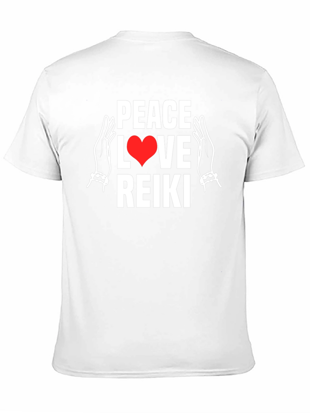 Peace Love Reiki Graphic T-Shirt