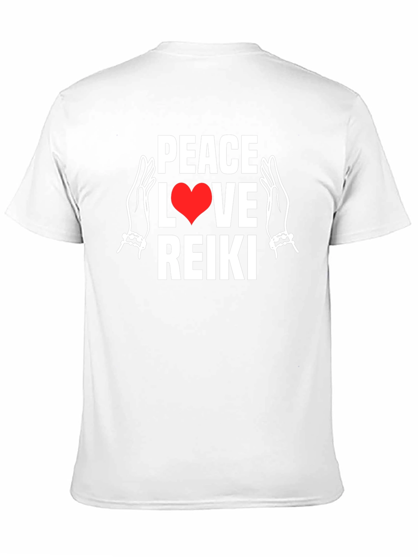 Peace Love Reiki Graphic T-Shirt