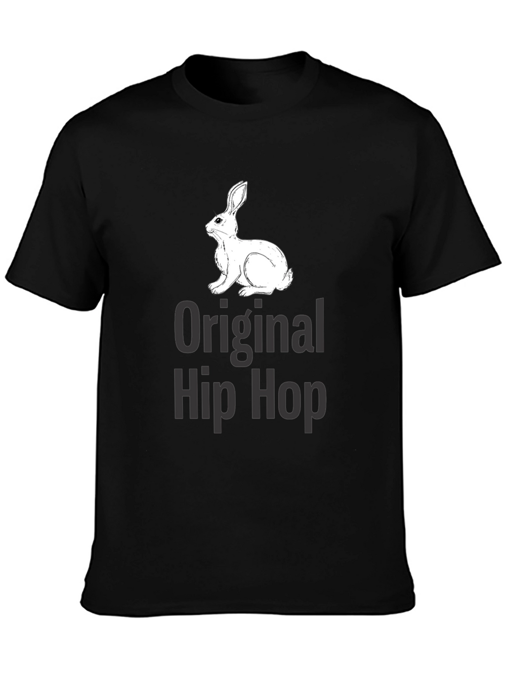 Original Hip Hop Rabbit Graphic T-Shirt