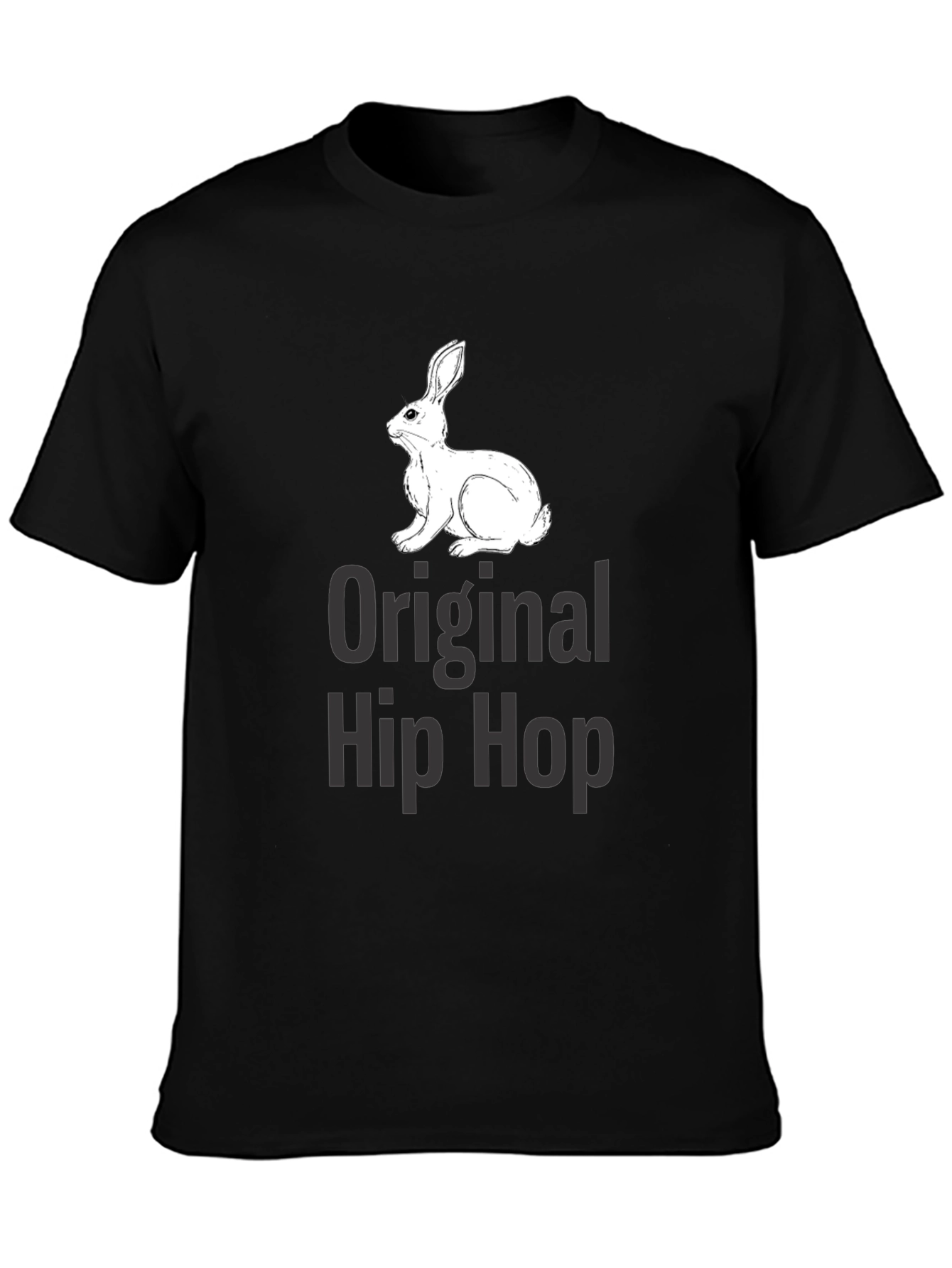 Original Hip Hop Rabbit Graphic T-Shirt