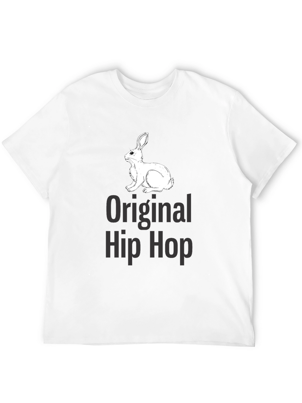 Original Hip Hop Rabbit Graphic T-Shirt