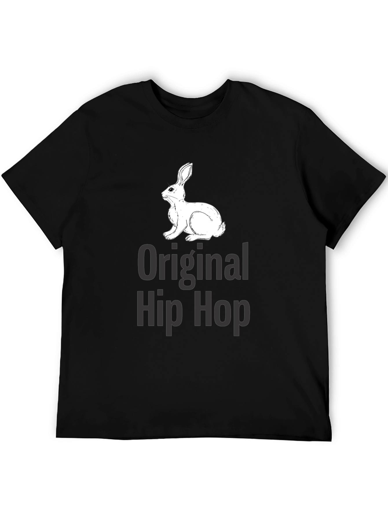 Original Hip Hop Rabbit Graphic T-Shirt
